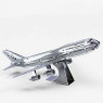 3D модель из металла "Боинг 747"