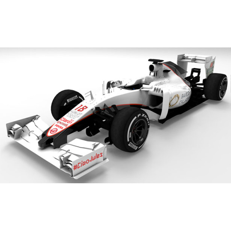 3д модель для сборки "Formula car F101"