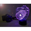 3D ночник "Фотоаппарат"
