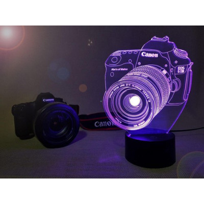 3D ночник "Фотоаппарат"-foto2
