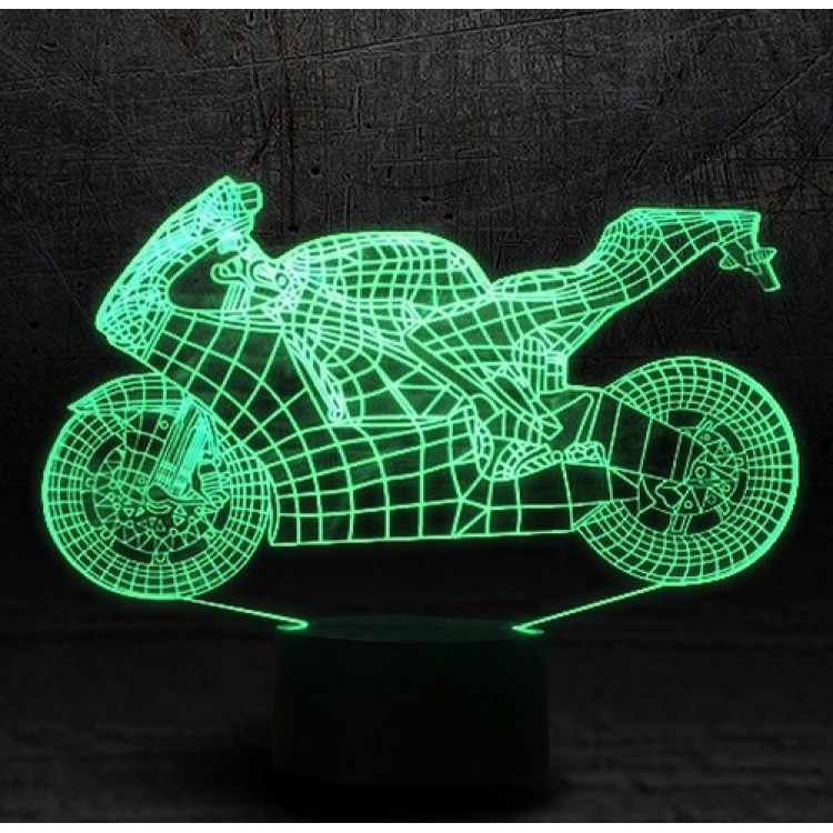 3D ночник "Спортбайк"