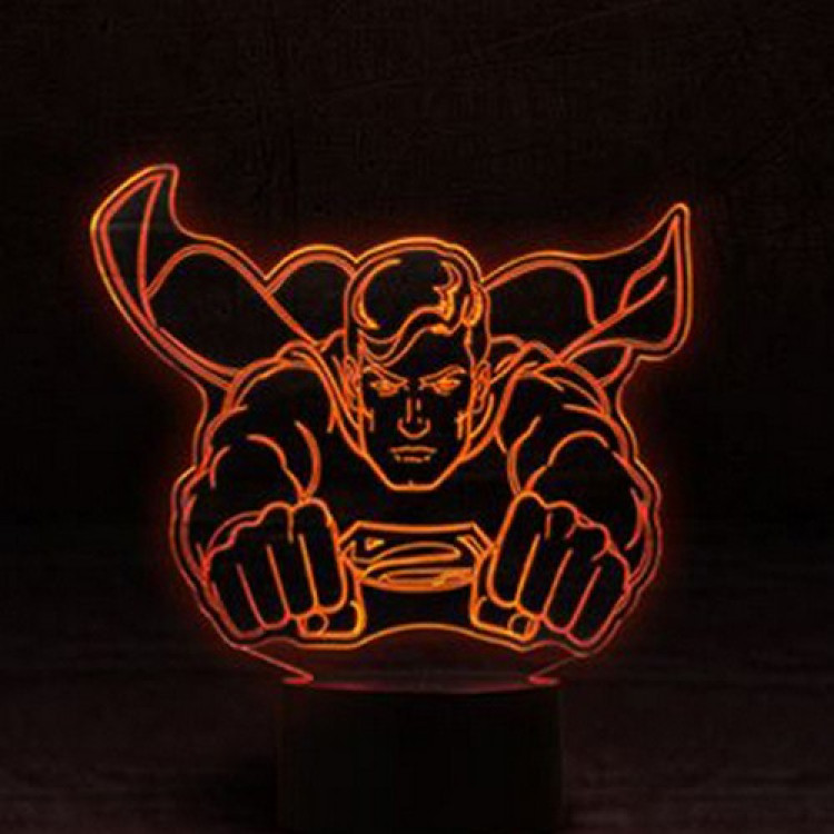 3Д светильник "Superman"