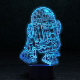 3Д светодиодная лампа "R2D2" 3Д светодиодная лампа "R2D2"