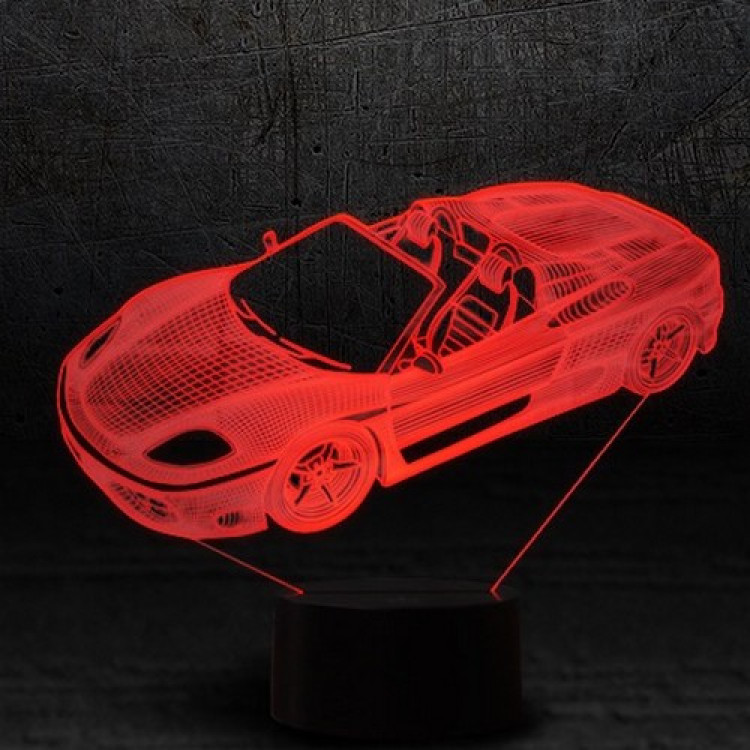 LED-ночник "Ford GT кабриолет"