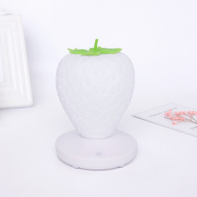 Силиконовый LED светильник "Клубника" (3 цвета)-foto2