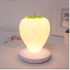 Силиконовый LED светильник-ночник "Клубника", 3 цвета