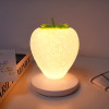 Силиконовый LED светильник-ночник "Клубника", 3 цвета