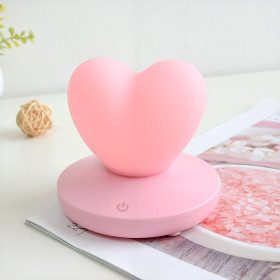 Силиконовый LED светильник "Love" (3 цвета)