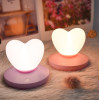 Силиконовый LED светильник-ночник "Love", 3 цвета