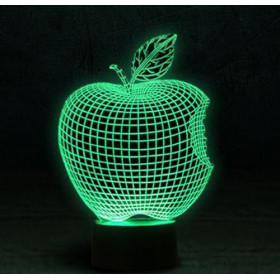 Светильник с эффектом 3D "Apple" Светильник с эффектом 3D "Apple"