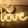 Неоновий LED нічник-світильник "Love"