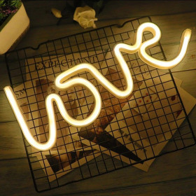 Неоновий led світильник "Love"