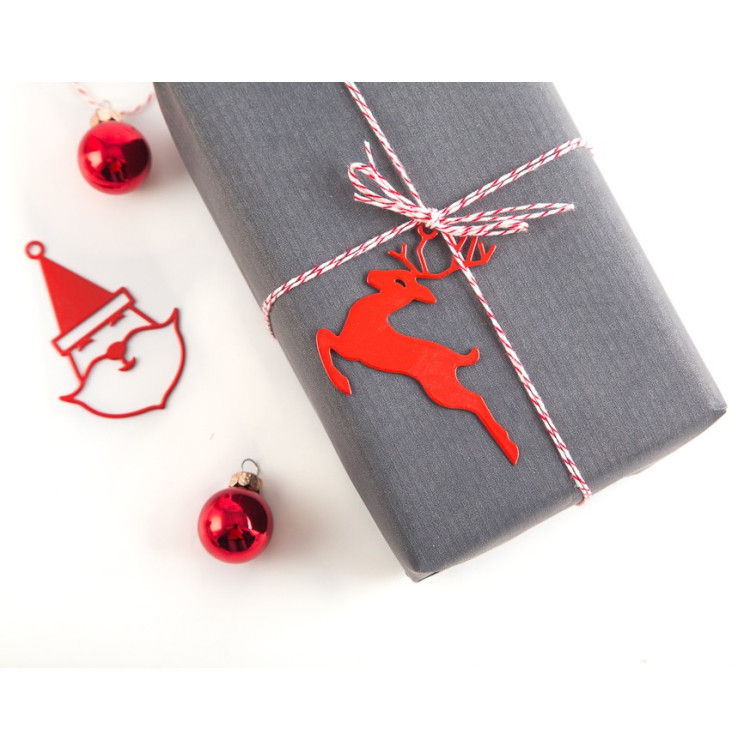 Набор новогодних украшений на елку "Merry Christmas", 6 шт.