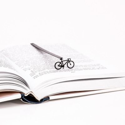 Закладка для книг "Велосипед" (2 цвета)-foto2