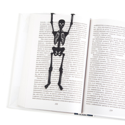 Закладка для книг "Скелет в моей книге"-foto2