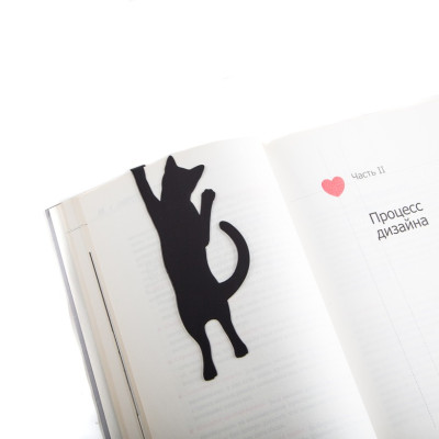 Закладка для книг "Котик"