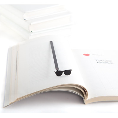 Закладка для книг "Очки"-foto3