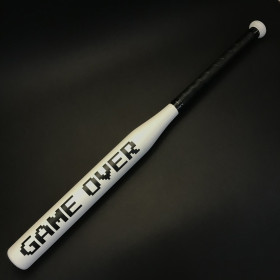 Бейсбольна біта з написом "Game over"-foto2