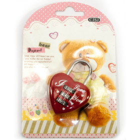 Замок кодовый "I Love You"
