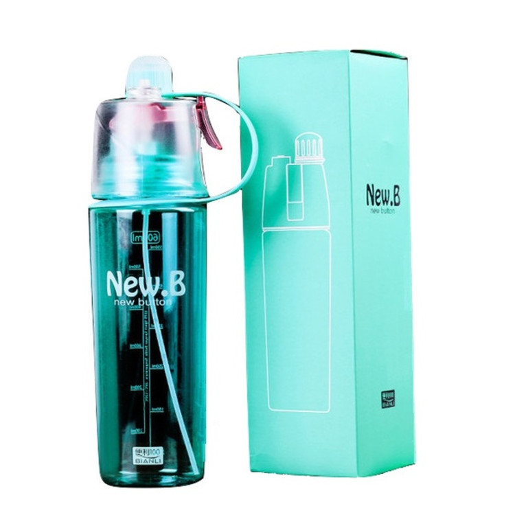 Бутылка для воды "New. B.", 600 мл, 3 цвета