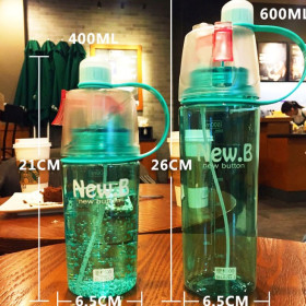 Бутылка для воды "New. B." 400 мл (2 цвета)-foto6