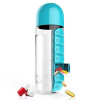 Бутылка для воды с таблетницей "Pill & Vitamin", 2 цвета