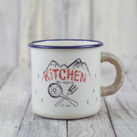 Емальоване горнятко "Kitchen" Емальоване горнятко "Kitchen"