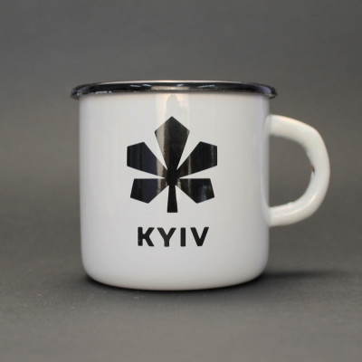 Емальоване горнятко "Київ"