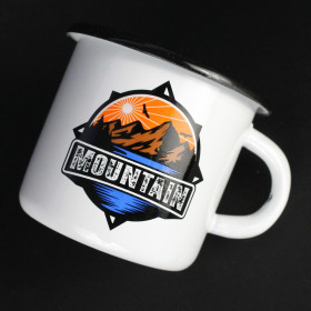 Емальоване горнятко "Mountain"-foto2