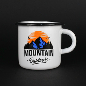 Емальоване горнятко "Mountain outdoors"