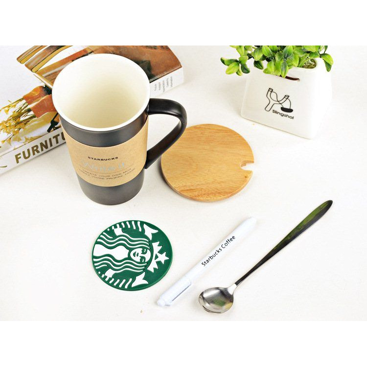 Керамическая кружка "Starbucks Memo" с маркером