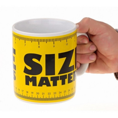 Кружка-гігант "Size matters"