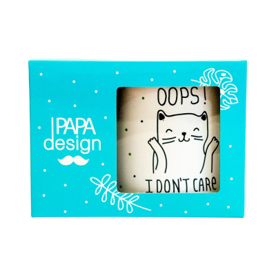 Чашка "Oops! I don't care"-foto2