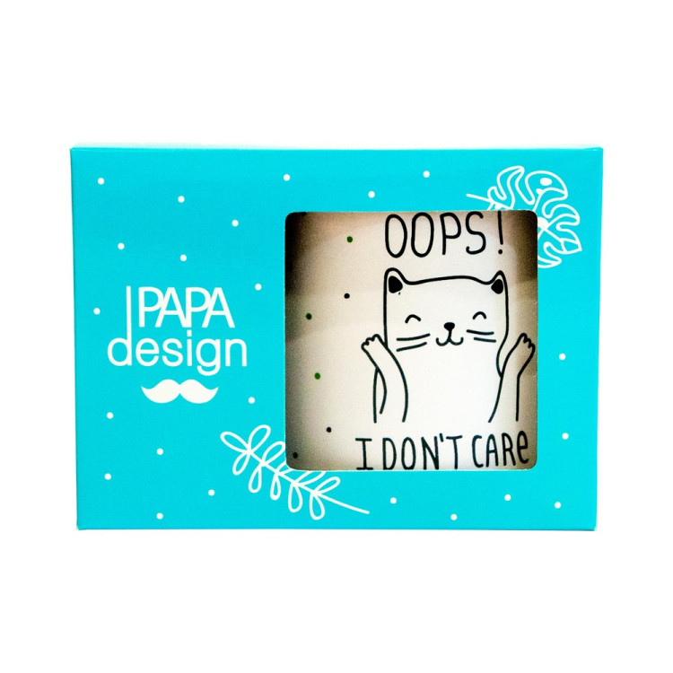 Кружка "Oops! I don't care"