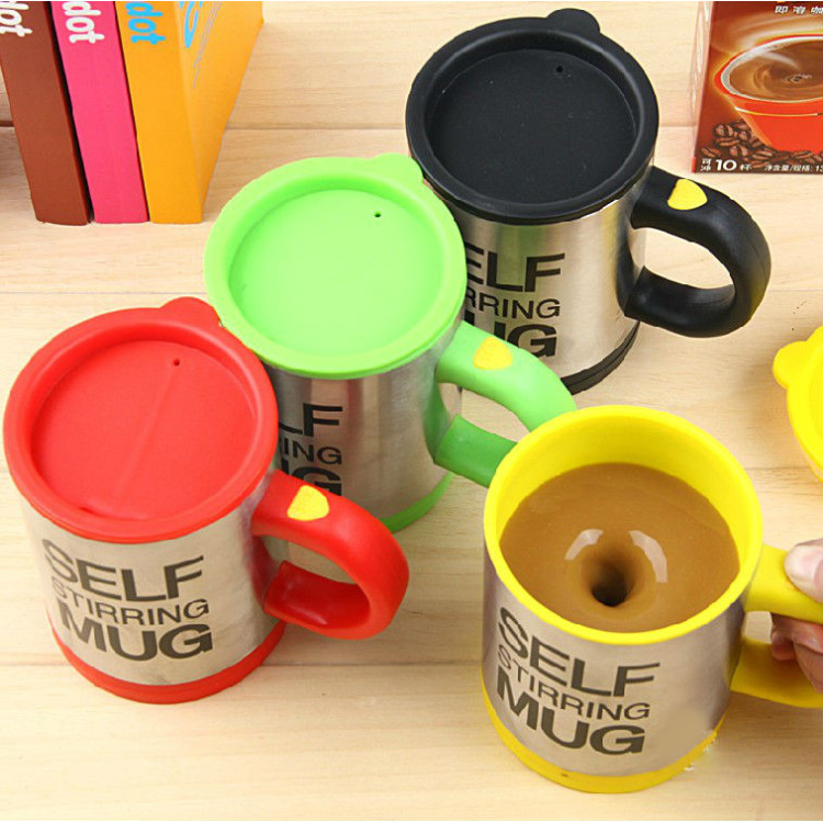 Термочашка мішалка "Self Stirring Mug" (різні кольори)