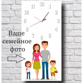 Годинник настінний з Вашим фото