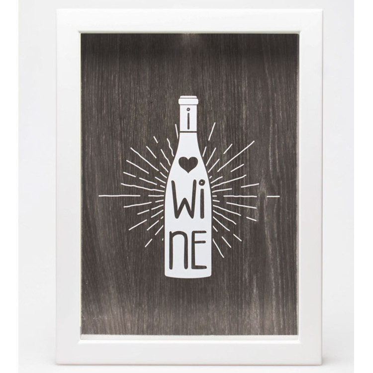 Копилка для винных пробок I Love Wine