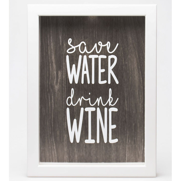 Копилка для винных пробок Save Water - Drink Wine