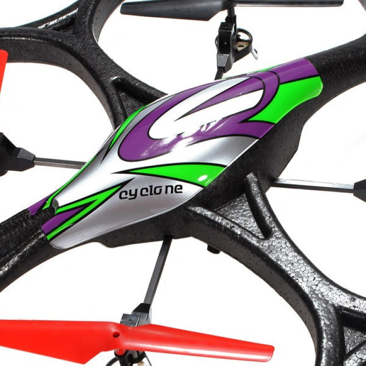 Радиоуправляемый квадрокоптер 2.4ГГц "WL Toys V333 Cyclone 2"
