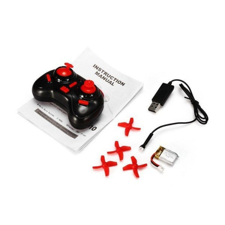 Радиоуправляемый квадрокоптер мини "Eachine E010 RTF"