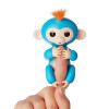 Интерактивная ручная обезьянка Fingerling Finger Monkey (голубая)