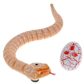 Змея на и/к управлении "Rattle snake" (коричневая)-foto2