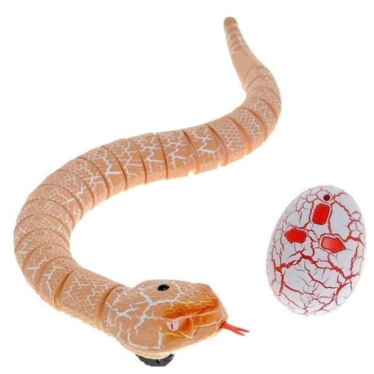 Змея на радиоуправлении "Rattle snake" (коричневая)