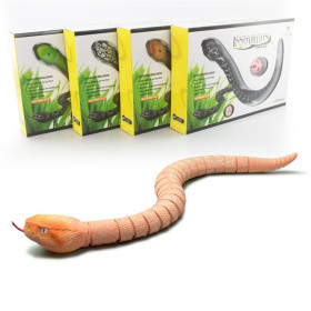 Змея на и/к управлении "Rattle snake" (коричневая)-foto3