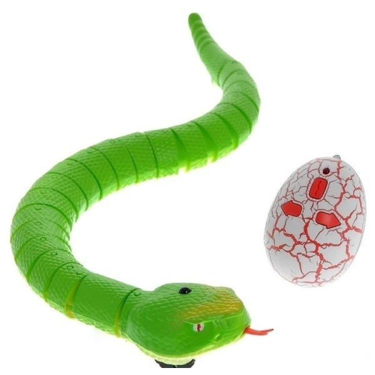 Змея на радиоуправлении "Rattle snake" (зеленая)
