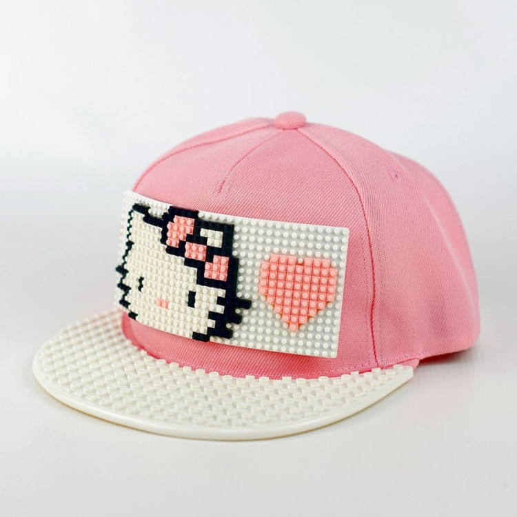 Дитяча кепка-конструктор Lego "Hello Kitty"