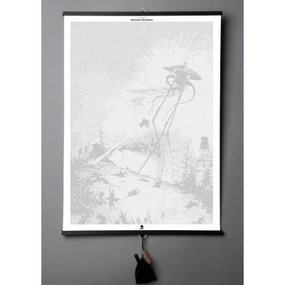 Книга-картина H. G. Wells "The War of the Worlds"