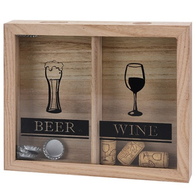 Копилка для крышек и пробок "Beer & Wine"