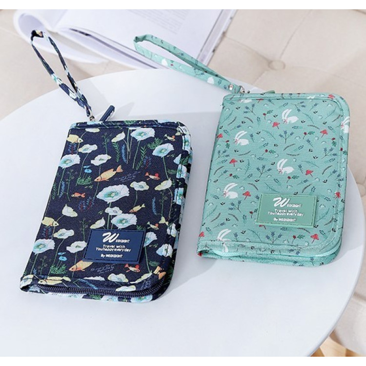 Тревел-кейс, дорожный органайзер для документов "Кролик"