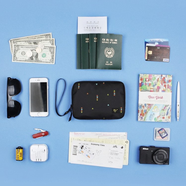 Тревел-кейс, дорожный органайзер для документов "Passport Pouch Hola"